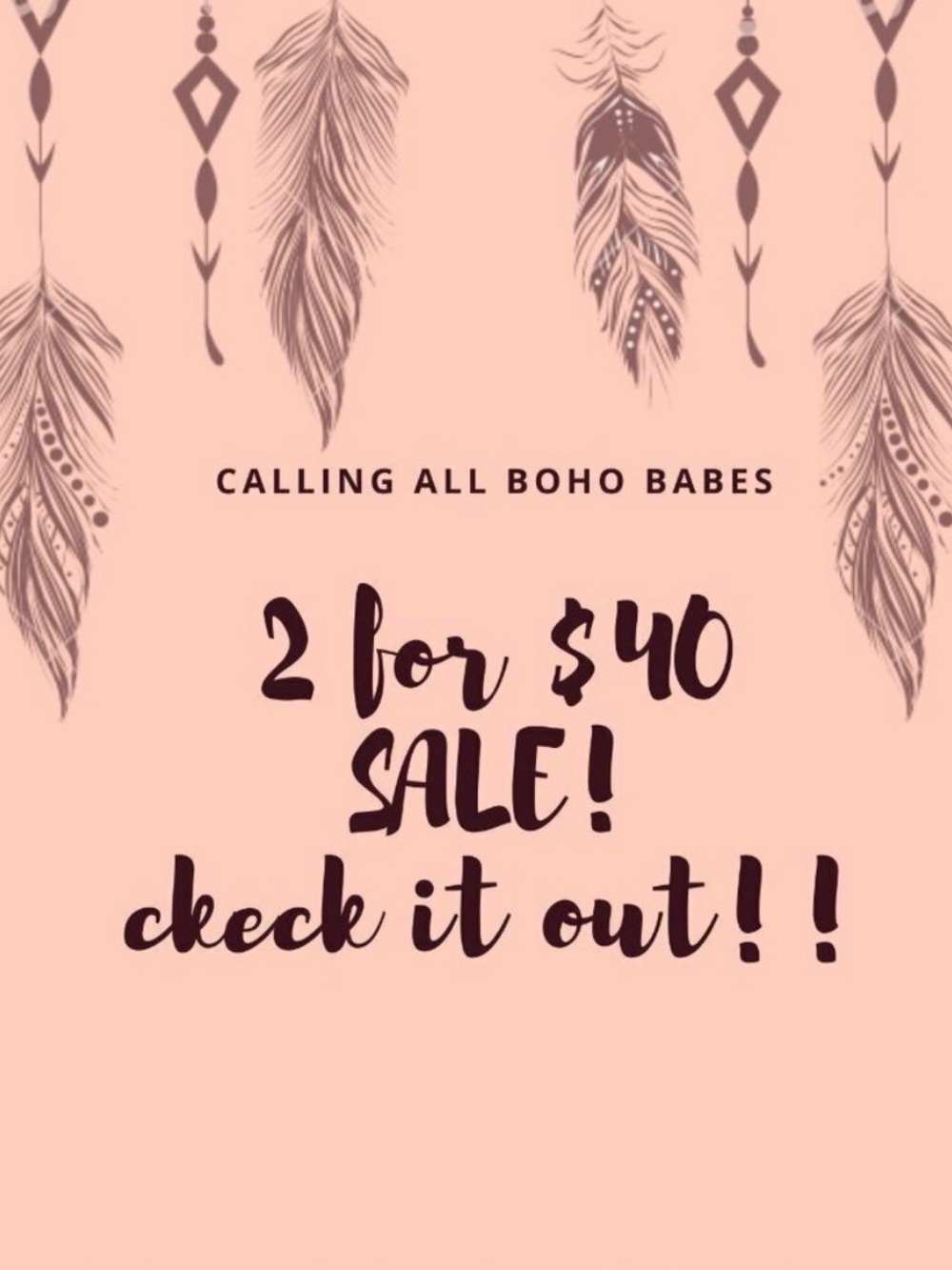 🦋2 items for $40🦋
